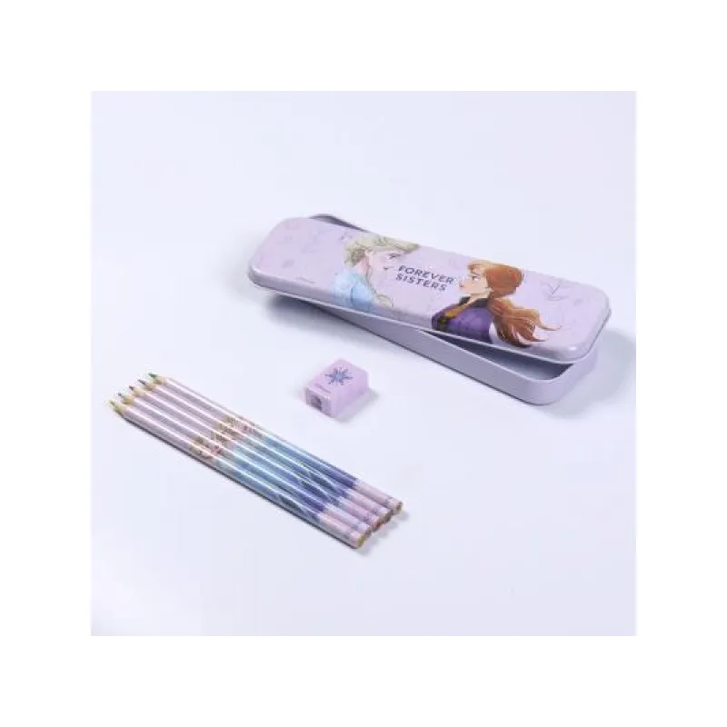 Stationery set DISNEY FROZEN 16ks / zápisníky, peračník, pastelky, voskovky, 2100003563 Stationery set DISNEY FROZEN 16ks / zápisníky, peračník, pastelky, voskovky, 2100003563