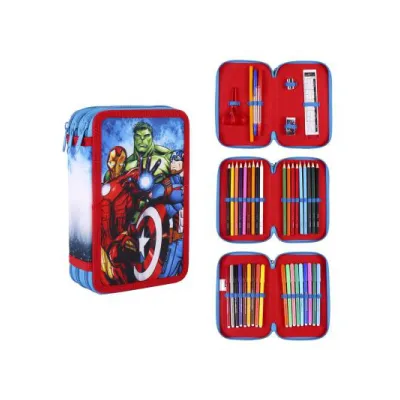Třípatrový penál s náplní AVENGERS, 2700000398 Třípatrový penál s náplní AVENGERS, 2700000398