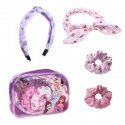 Beauty set DISNEY PRINCESS 4ks (čelenky, scrunchie gumičky), 2500001947