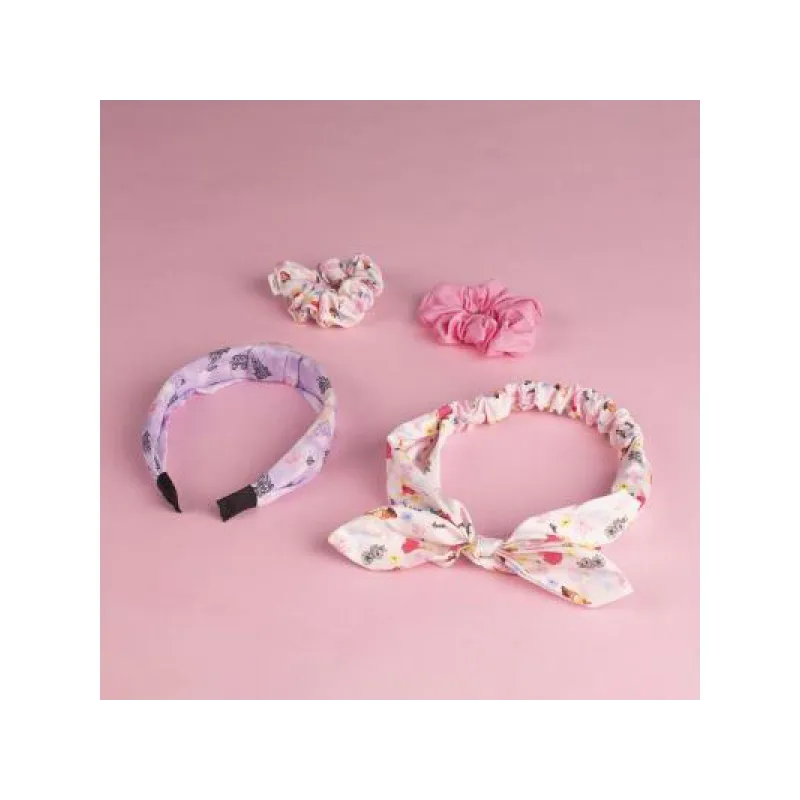 Beauty set DISNEY PRINCESS 4ks (čelenky, scrunchie gumičky), 2500001947 Beauty set DISNEY PRINCESS 4ks (čelenky, scrunchie gumičky), 2500001947