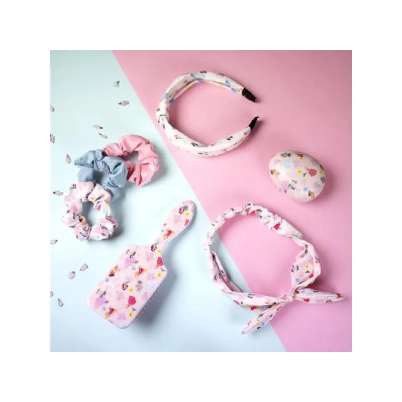 Beauty set DISNEY PRINCESS 4ks (čelenky, scrunchie gumičky), 2500001947 Beauty set DISNEY PRINCESS 4ks (čelenky, scrunchie gumičky), 2500001947