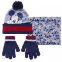 Zimný set v darčekovom balení (čiapka, nákrčník, rukavice) MICKEY MOUSE, 2200007991