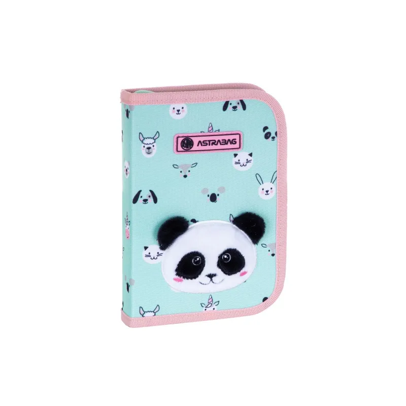 Vyklápěcí penál bez náplně AstraBAG TEDDY PANDA, AC1, 503023028