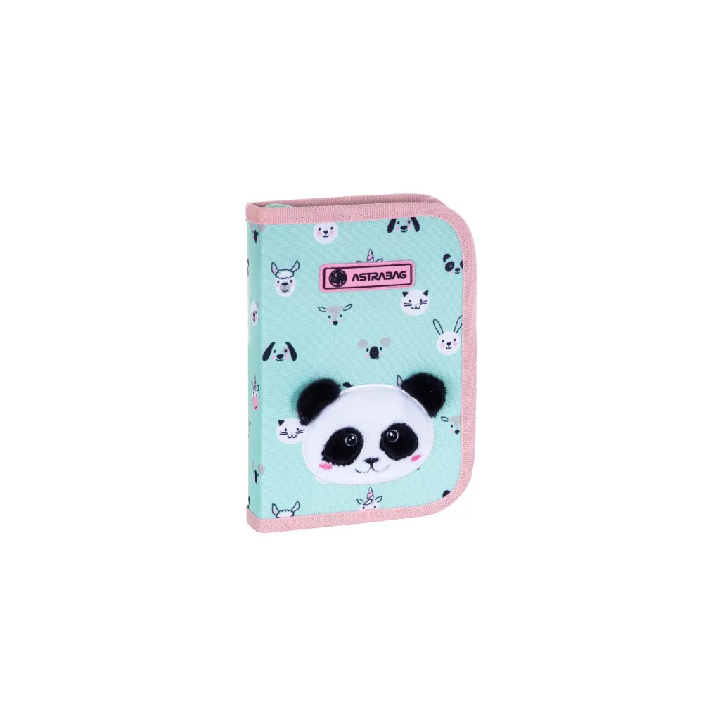 Vyklápěcí penál bez náplně AstraBAG TEDDY PANDA, AC1, 503023028