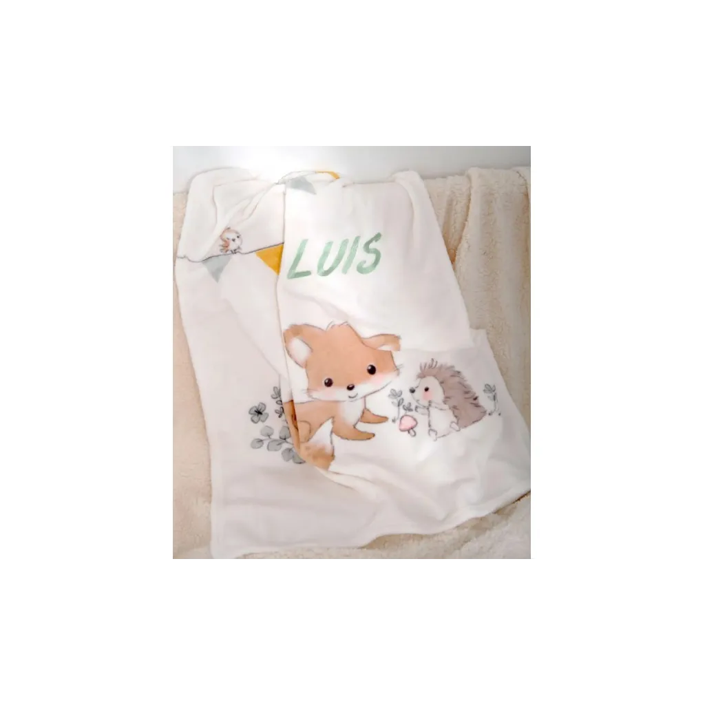 Baby supersoft deka 75/100cm Herding LESNÍ PRIATELIA