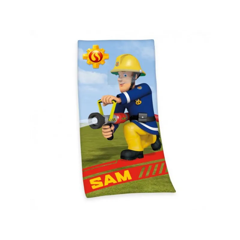 Bavlnená osuška 75/150cm Herding Požiarnik Sam