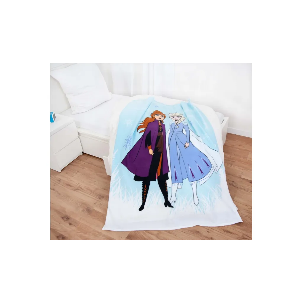 Detská flísová deka 130/160cm Herding DISNEY FROZEN 2