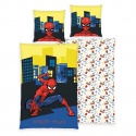 HERDING Obojstranné bavlnené obliečky SPIDERMAN, 135/200+80/80