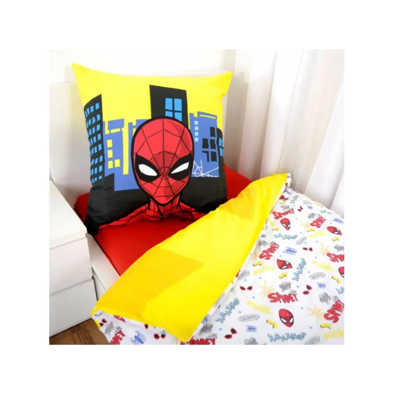 HERDING Obojstranné bavlnené obliečky SPIDERMAN, 135/200+80/80 HERDING Obojstranné bavlnené obliečky SPIDERMAN, 135/200+80/80