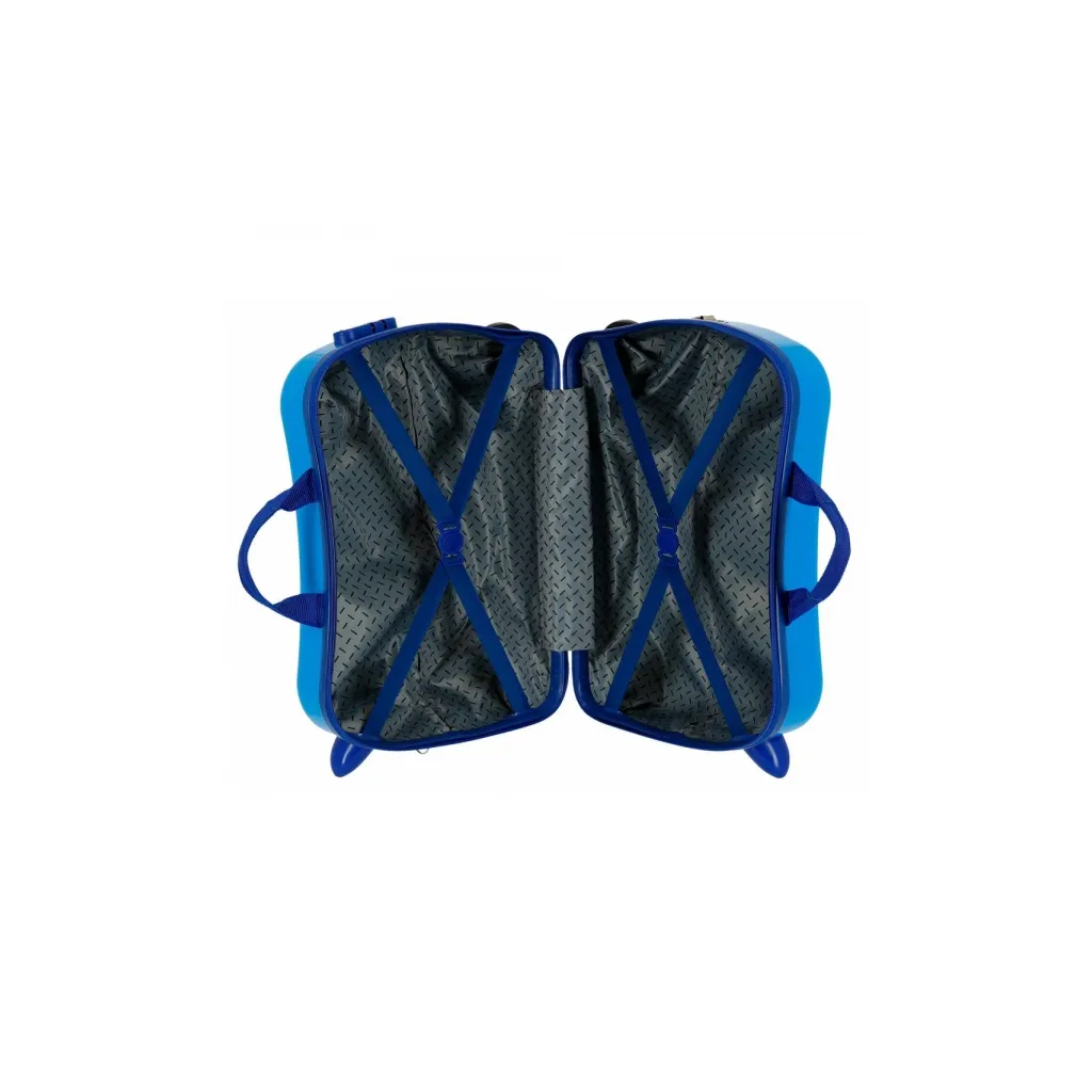 Dětský cestovní kufr na kolečkách / odrážedlo MICKEY MOUSE Blue, 2039821