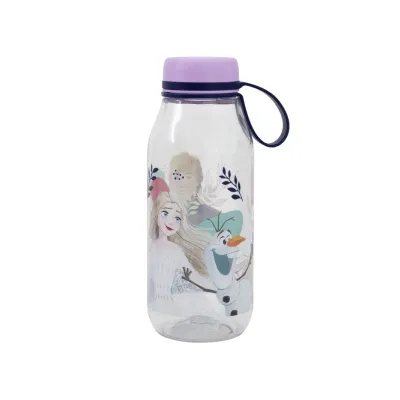 Plastová láhev se silikonovým poutkem DISNEY FROZEN, 460ml, 74282 Plastová láhev se silikonovým poutkem DISNEY FROZEN, 460ml, 74282