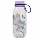 Plastová fľaša so silikónovým pútkom DISNEY FROZEN, 460ml, 74282