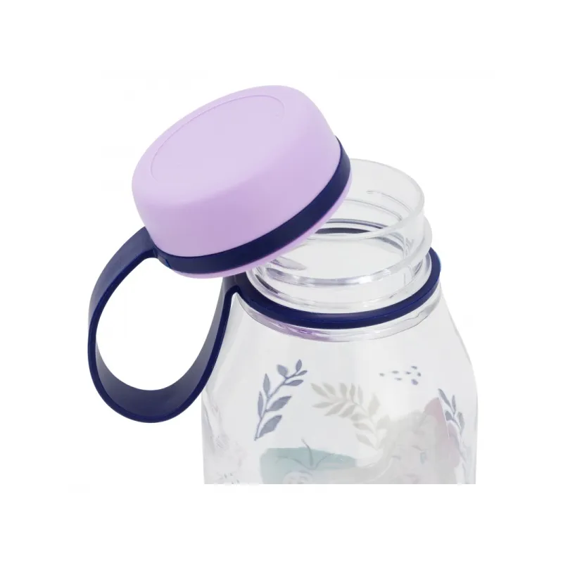 Plastová láhev se silikonovým poutkem DISNEY FROZEN, 460ml, 74282 Plastová láhev se silikonovým poutkem DISNEY FROZEN, 460ml, 74282