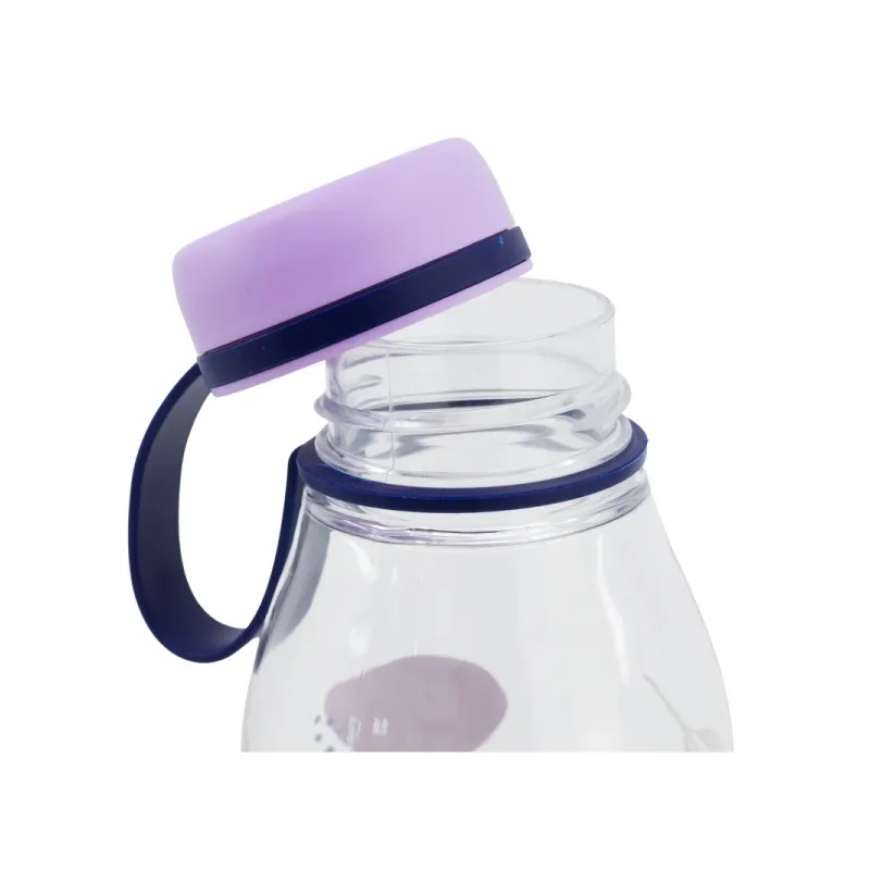 Plastová fľaša so silikónovým pútkom DISNEY FROZEN, 650ml, 74283