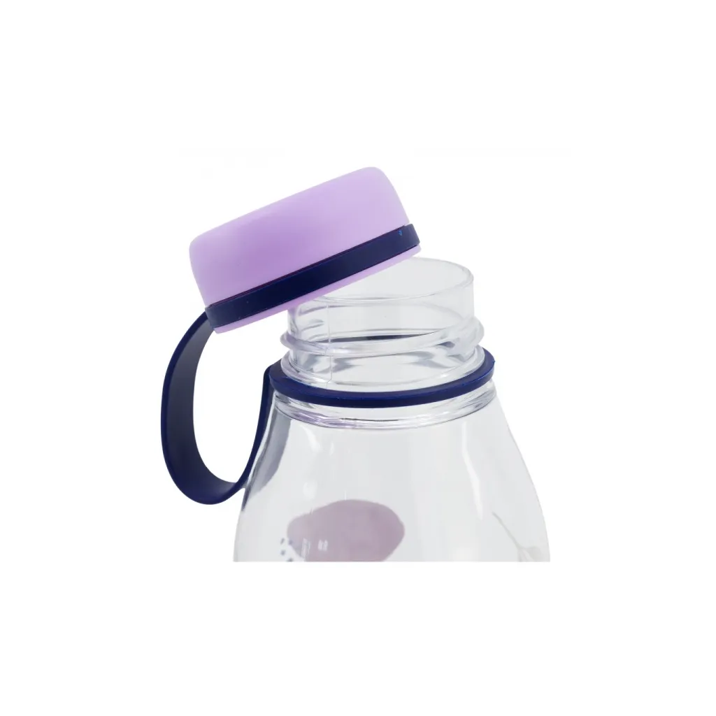 Plastová fľaša so silikónovým pútkom DISNEY FROZEN, 650ml, 74283