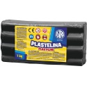 ASTRA Plastelína 1kg Čierna, 303111024