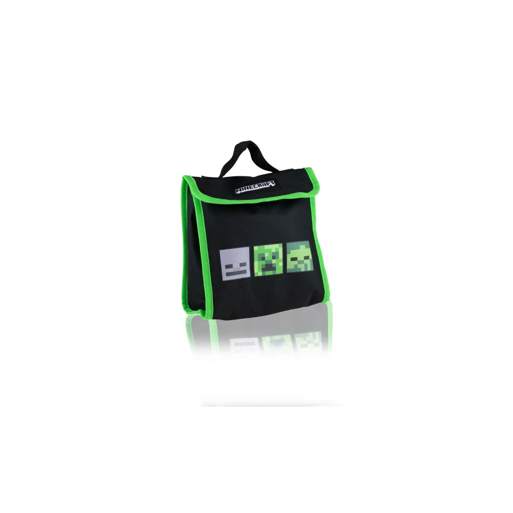 4 dílná souprava MINECRAFT - Sportovní batoh, penál, láhev, box na svačinu, 512020001