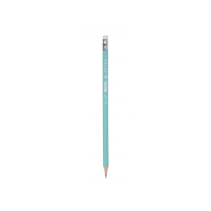 ASTRA Pastel, obyčajná HB ceruzka s merítkom a  gumou, stojan, 206120006