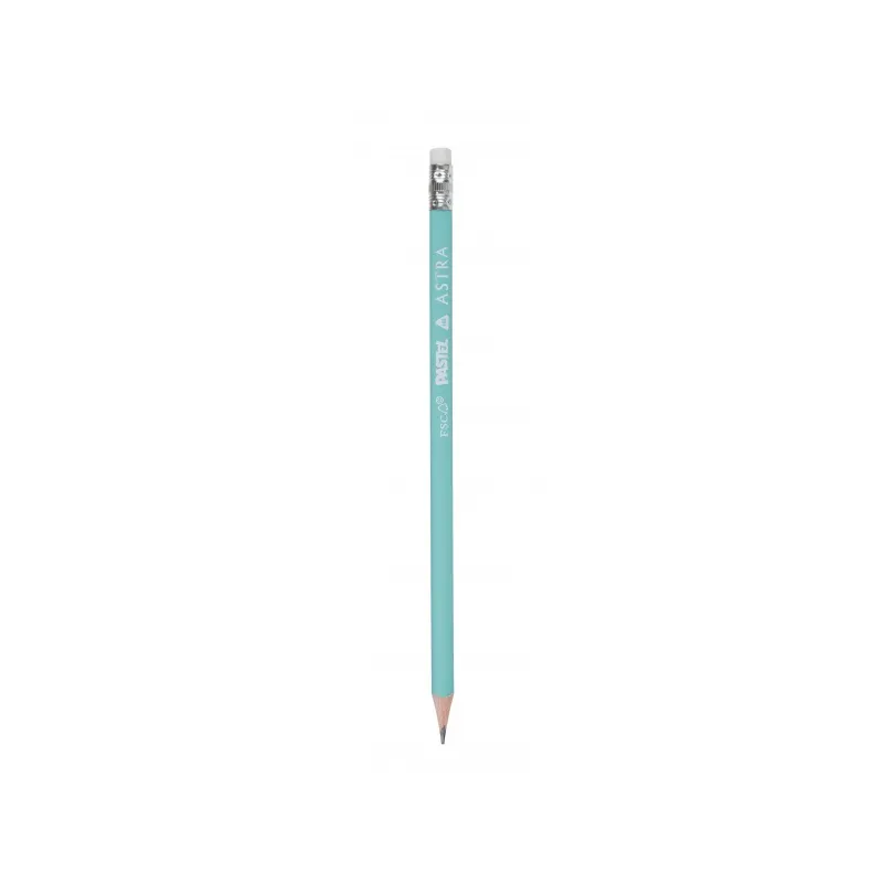 Obyčajná HB ceruzka s merítkom a gumou Astra Pastel, stojan, 206120006 Obyčajná HB ceruzka s merítkom a gumou Astra Pastel, stojan, 206120006