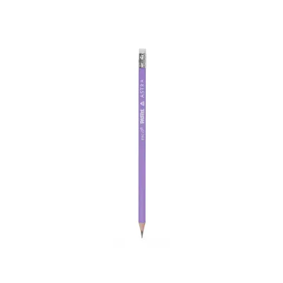 Obyčajná HB ceruzka s merítkom a gumou Astra Pastel, stojan, 206120006 Obyčajná HB ceruzka s merítkom a gumou Astra Pastel, stojan, 206120006