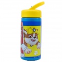 Plastová fľaša s výsuvnou slamkou PAW PATROL, 410ml, 74631