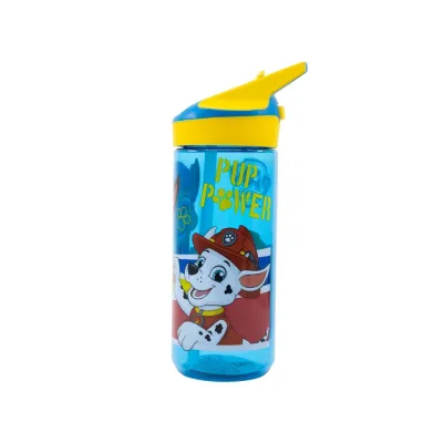 Plastová láhev s výsuvnou brčkem PAW PATROL, Tritan 620ml, 74697