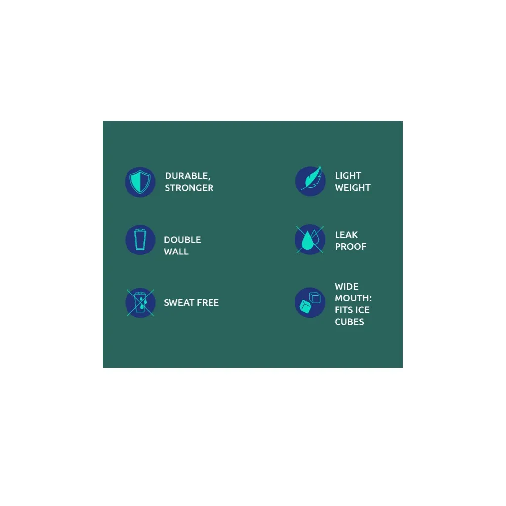 QUOKKA Flux, Plastový termohrnek SATSUMA, 450ml, 40224