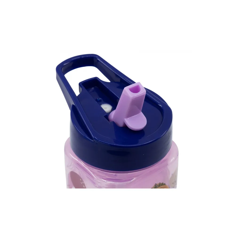 Detská fľaša Disney Frozen Square 510 ml so slamkou