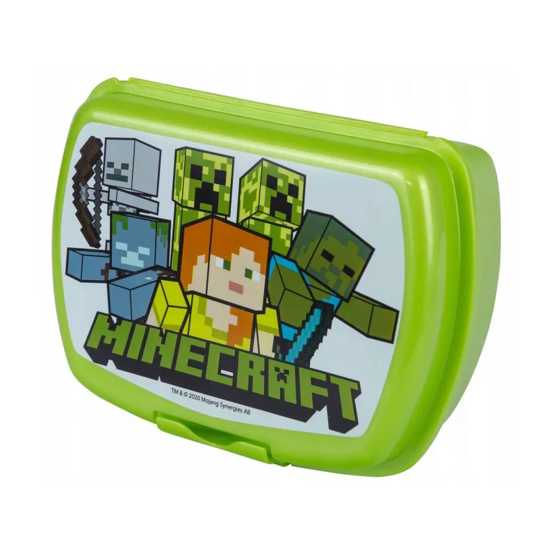 Plastový box na desiatu MINECRAFT, 511021002 Plastový box na desiatu MINECRAFT, 511021002