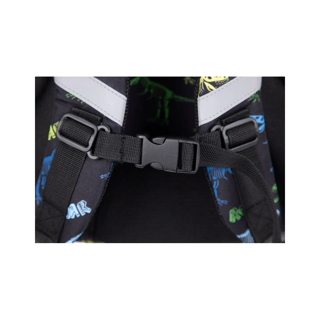 Školský batoh Head DINOS ERA AB430 – 20 l, ergonomický chrbát, reflexné prvky