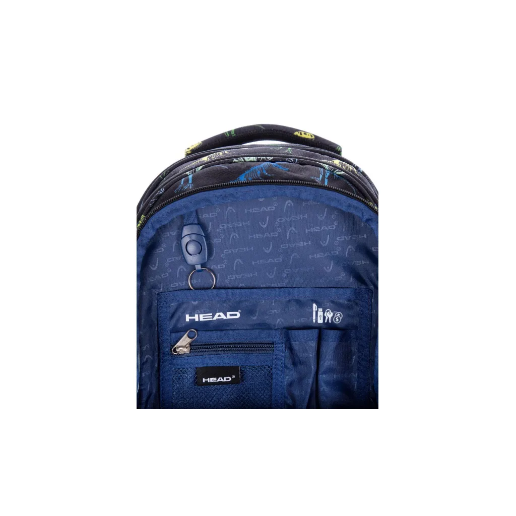 Školský batoh Head DINOS ERA AB430 – 20 l, ergonomický chrbát, reflexné prvky