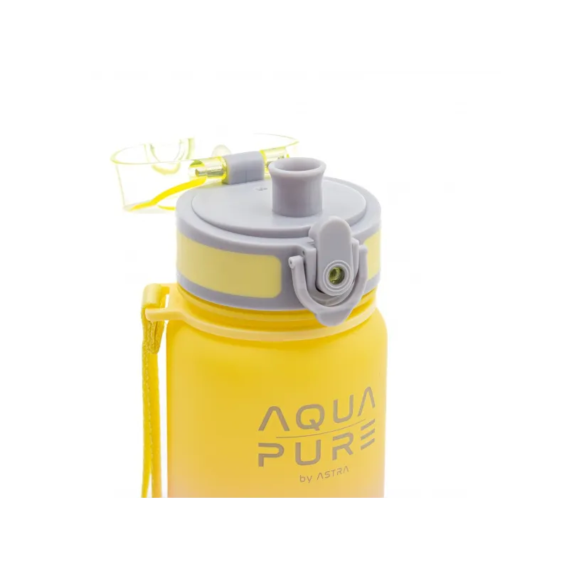 Zdravá fľaša AQUA PURE by ASTRA 400 ml - yellow/lavender, 511023003