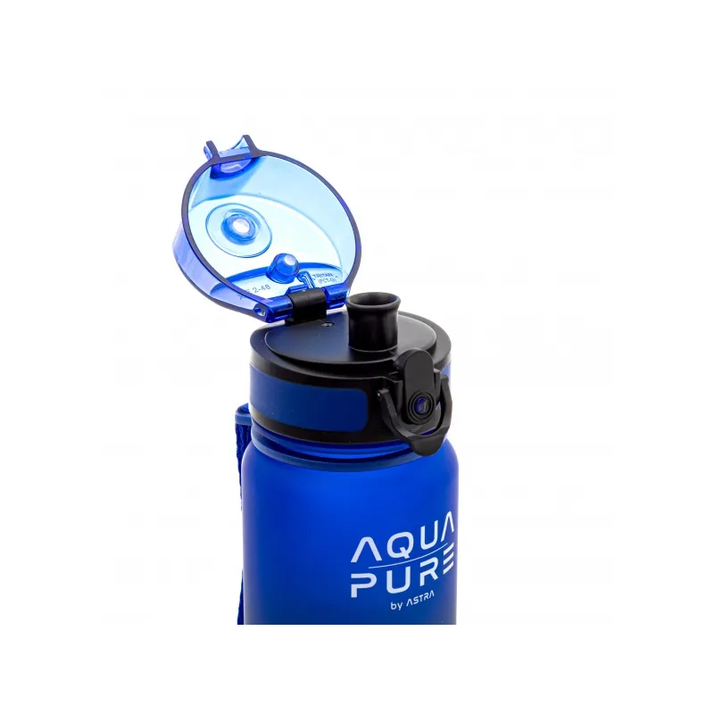 Zdravá fľaša AQUA PURE by ASTRA 400 ml - blue/black, 511023004 Zdravá fľaša AQUA PURE by ASTRA 400 ml - blue/black, 511023004
