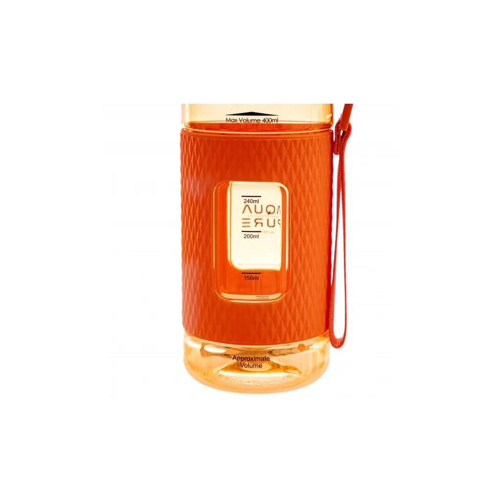 Zdravá fľaša AQUA PURE by ASTRA 400 ml - neon orange, 511023008