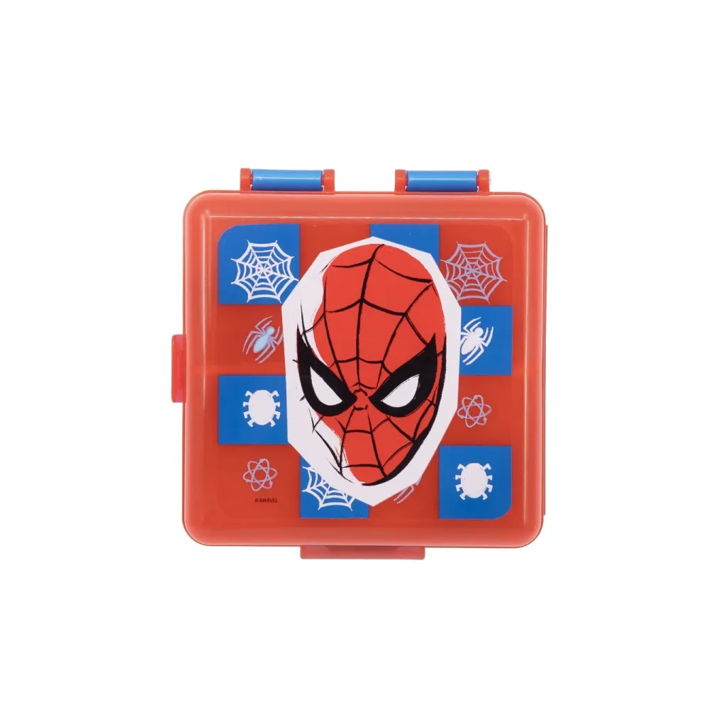 Delený plastový box na desiatu SPIDERMAN, 74793