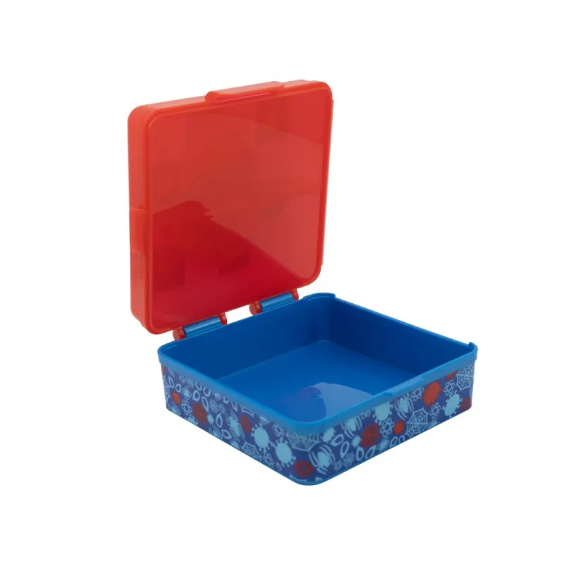 Delený plastový box na desiatu SPIDERMAN, 74793 Delený plastový box na desiatu SPIDERMAN, 74793