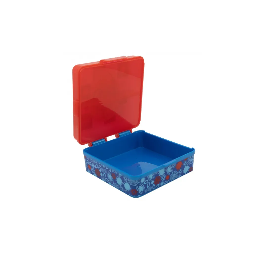 Dělený plastový box na svačinu SPIDERMAN, 74793
