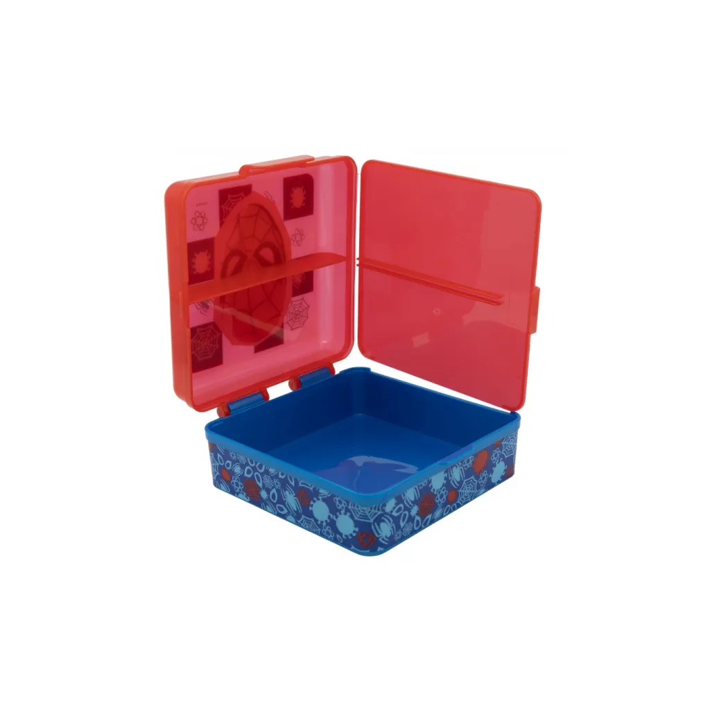 Delený plastový box na desiatu SPIDERMAN, 74793