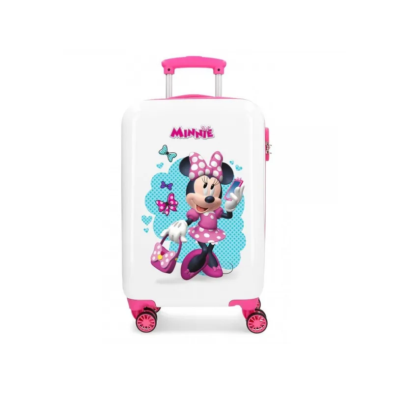 Luxusný detský ABS cestovný kufor MINNIE MOUSE Good Mood, 55x34x20cm, 4641462 Luxusný detský ABS cestovný kufor MINNIE MOUSE Good Mood, 55x34x20cm, 4641462