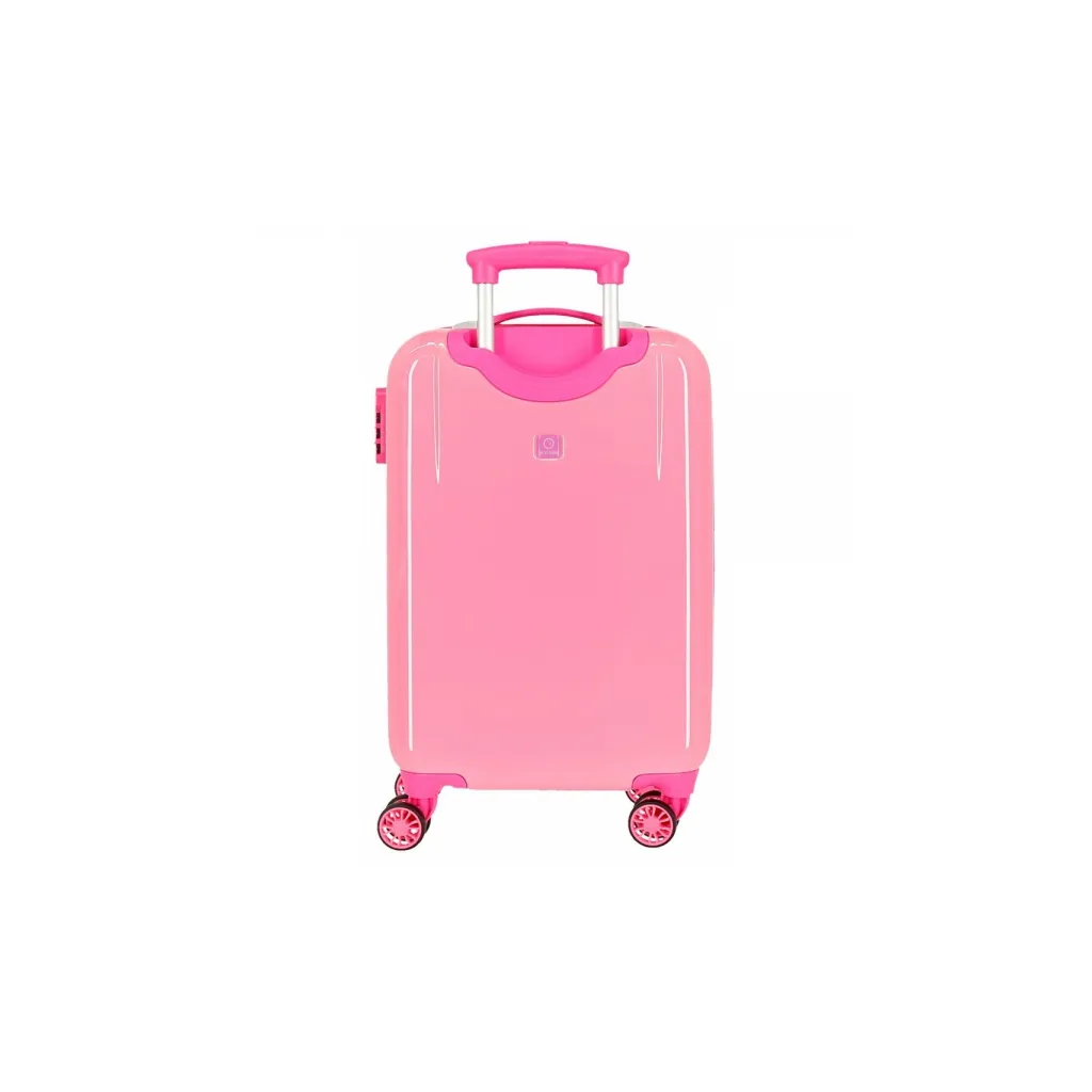 Luxusný detský kufor MINNIE MOUSE Good Mood – 32L, škrupinový kufor s číselným zámkom