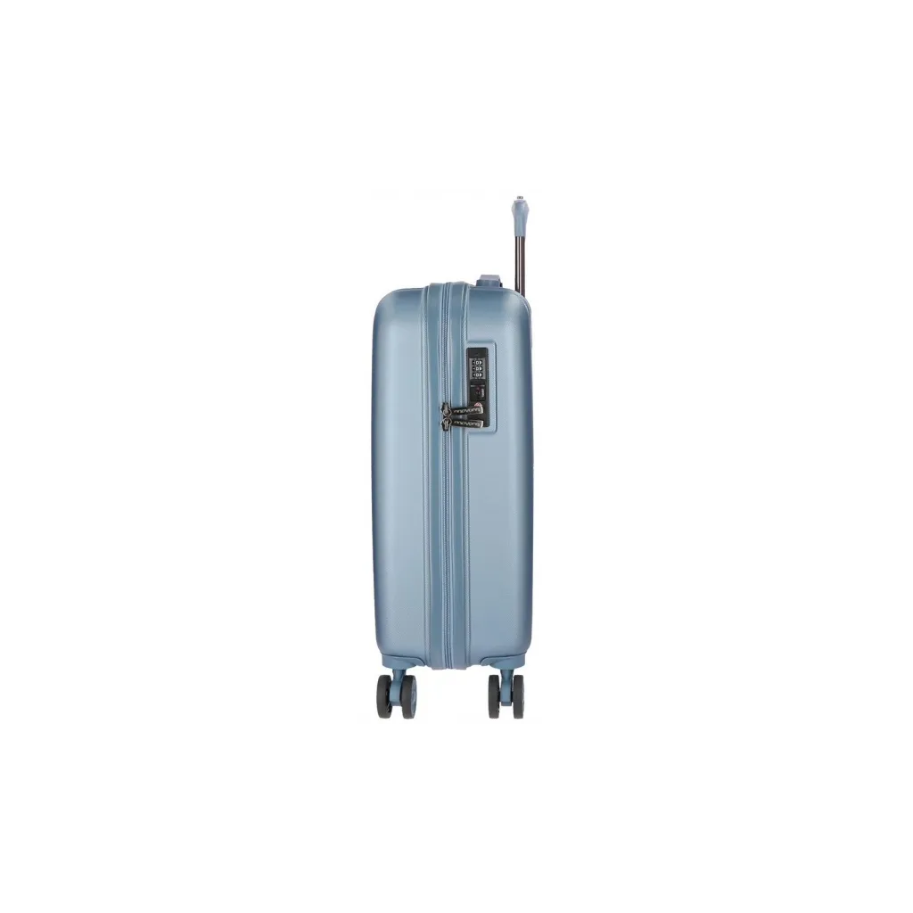 MOVEM Wood Steel Blue, Skořepinový cestovní kufr, 55x40x20cm, 38L, 5319163 (small)