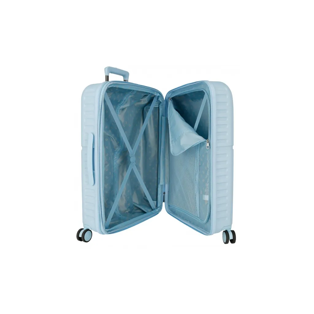 Sada luxusných ABS cestovných kufrov 70cm/55cm PEPE JEANS ACCENT Azul, 7699534