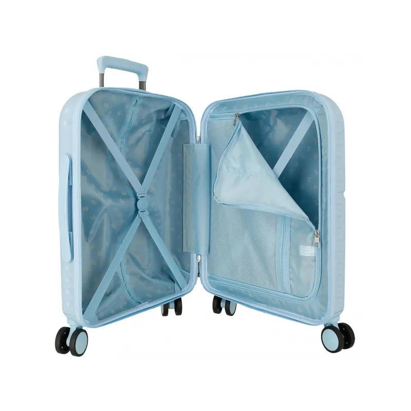 Sada luxusných ABS cestovných kufrov 70cm/55cm PEPE JEANS ACCENT Azul, 7699534 Sada luxusných ABS cestovných kufrov 70cm/55cm PEPE JEANS ACCENT Azul, 7699534