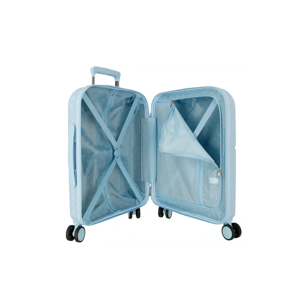 Sada luxusných ABS cestovných kufrov 70cm/55cm PEPE JEANS ACCENT Azul, 7699534