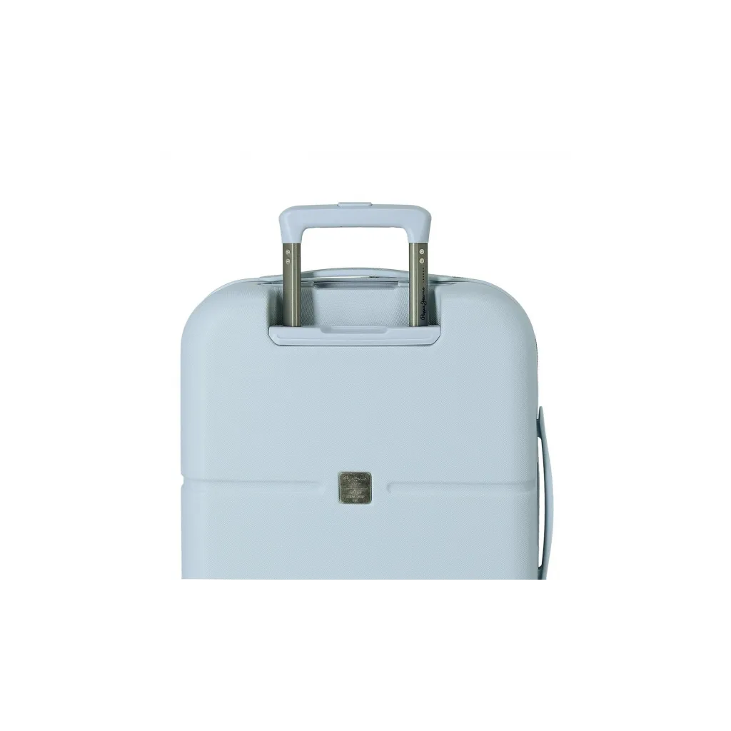 Sada luxusních ABS cestovních kufrů 70cm/55cm PEPE JEANS ACCENT Azul, 7699534