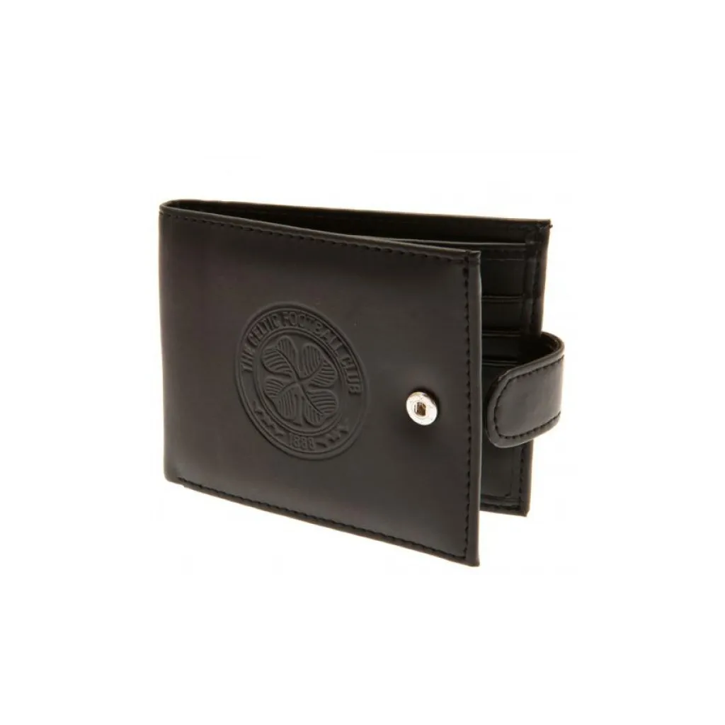Pánská kožená bezpečnostní peněženka CELTIC FC RFID