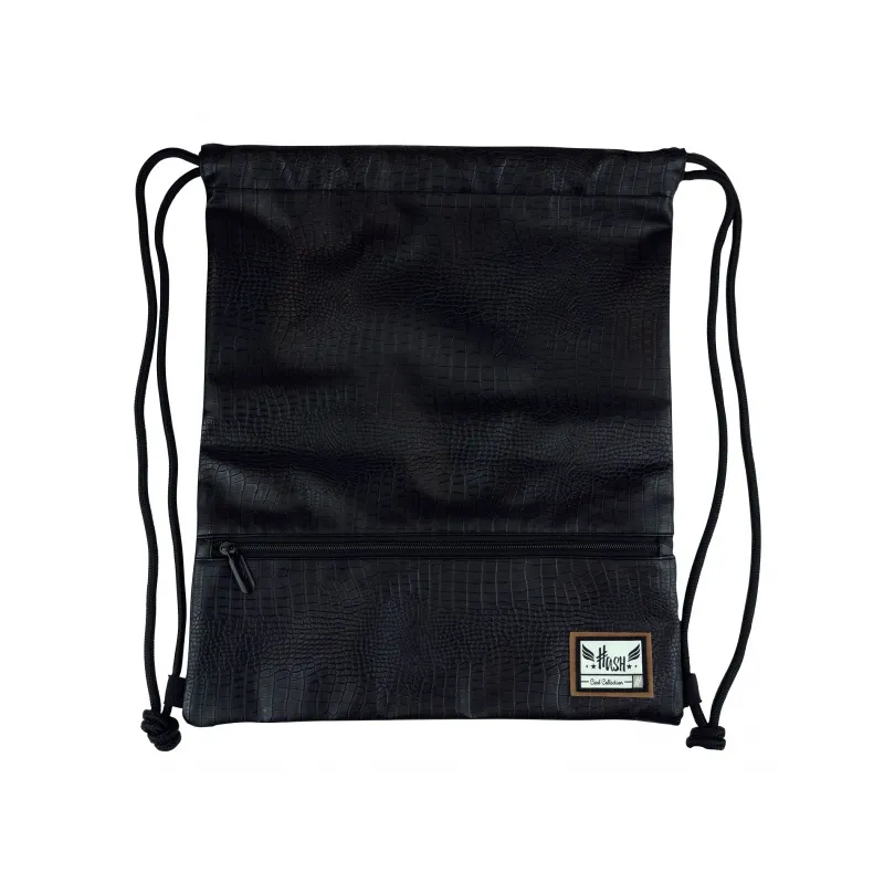 HASH Luxusné koženkové vrecúško / taška na chrbát Black Charm, HS-283, 507020033 HASH Luxusné koženkové vrecúško / taška na chrbát Black Charm, HS-283, 507020033