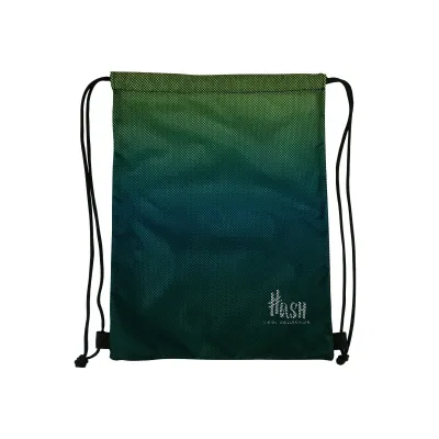 HASH Sportovní sáček / taška na záda Smoky Green, 507020037