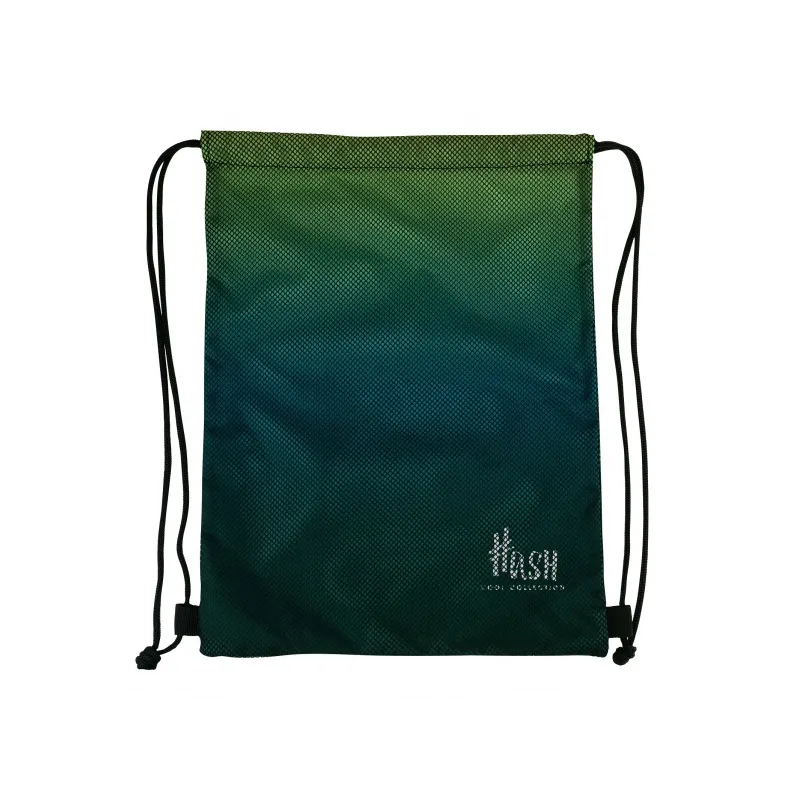 HASH Športové vrecúško / taška na chrbát Smoky Green, 507020037 HASH Športové vrecúško / taška na chrbát Smoky Green, 507020037