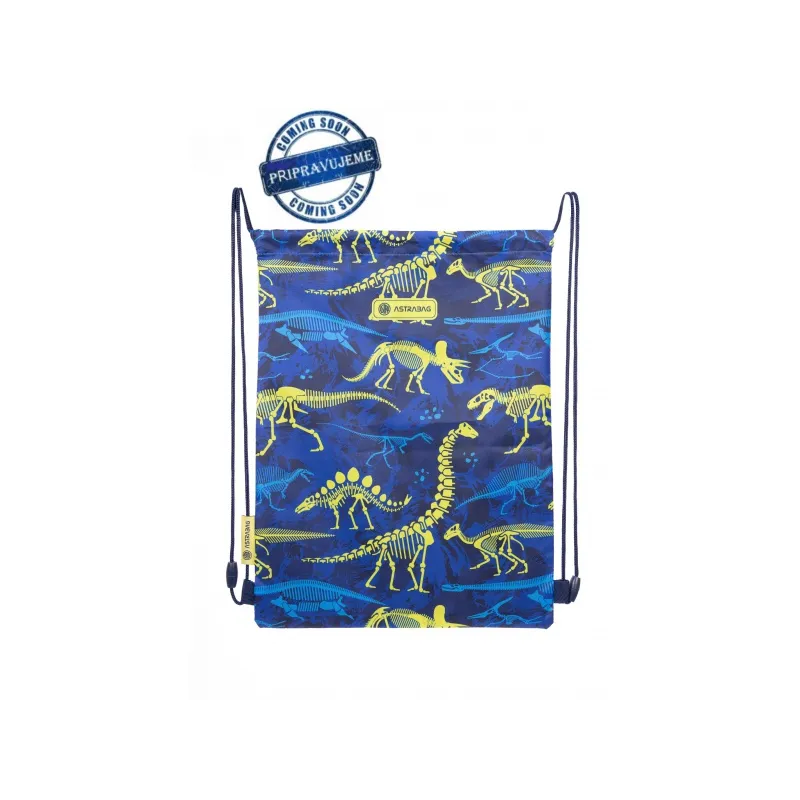 ASTRABAG Vrecúško na prezuvky DINOS, AD1, 507022017 ASTRABAG Vrecúško na prezuvky DINOS, AD1, 507022017